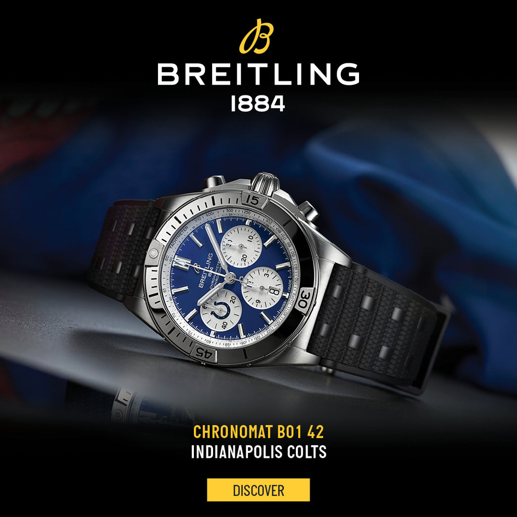 Breitling Chronomat Colts Watch NFL Editions