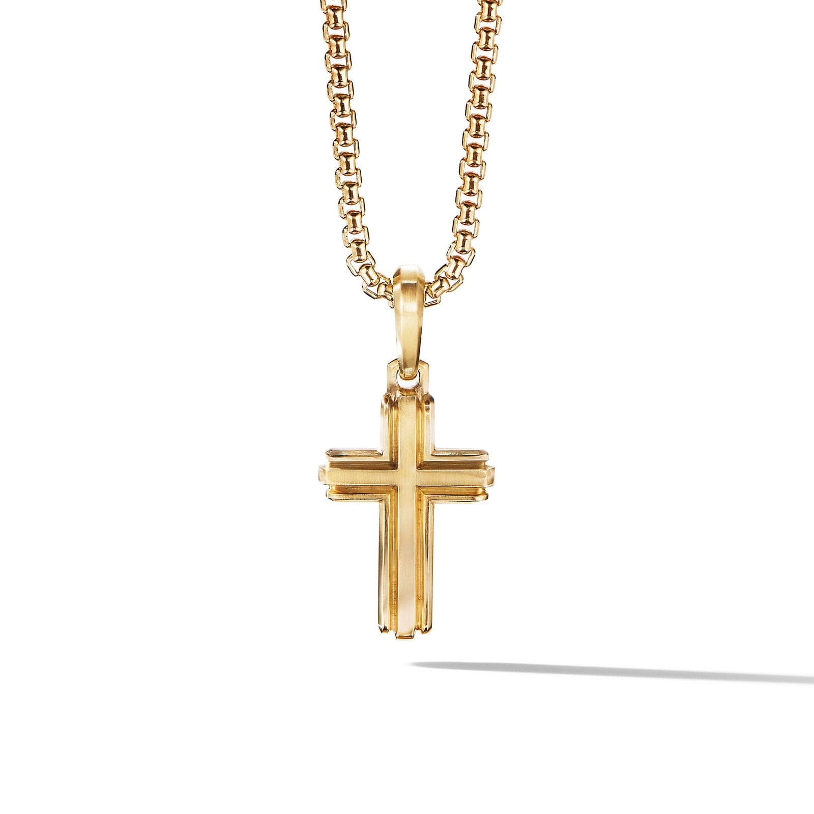 David shops yurman necklace cross