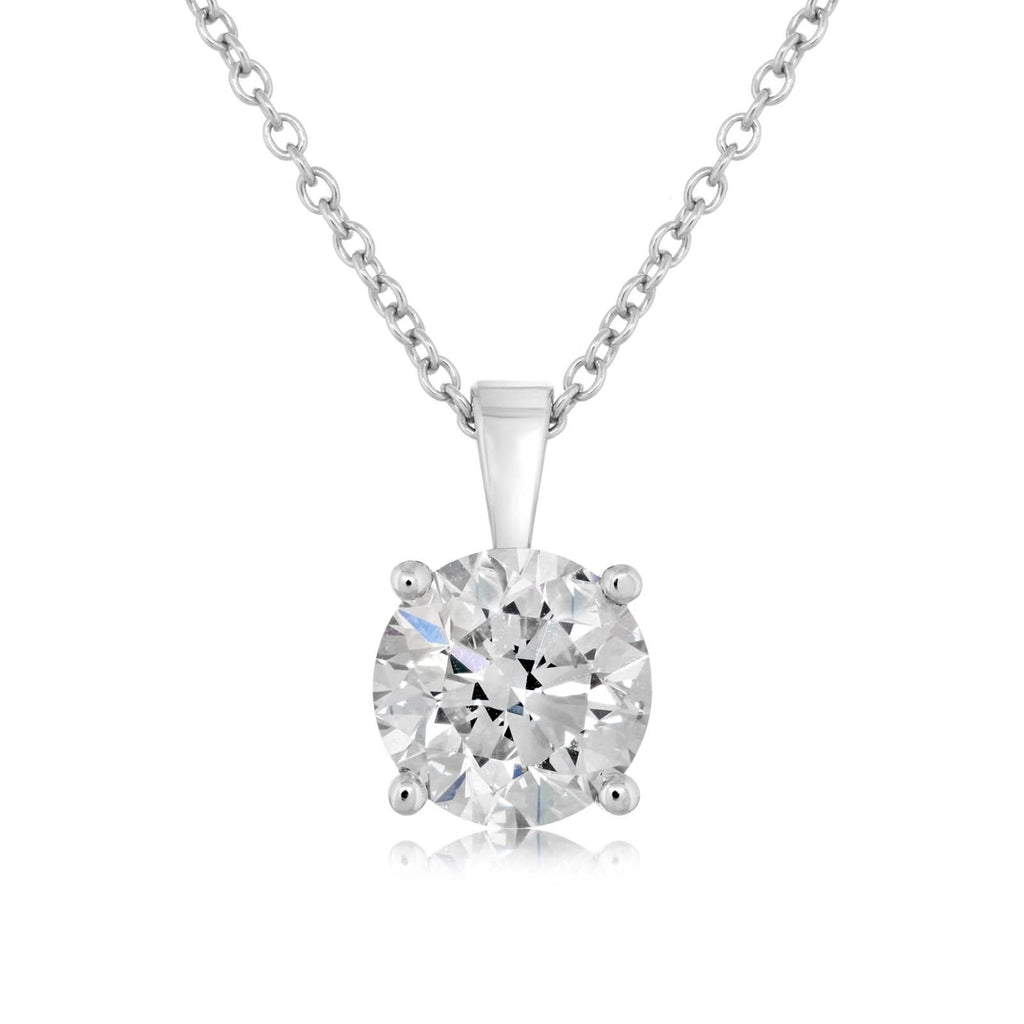 1.60 Carat Diamond Solitaire Pendant