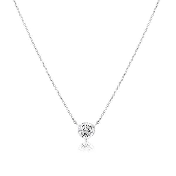 KWIAT1.75 Carat Classic Solitaire Diamond Pendant