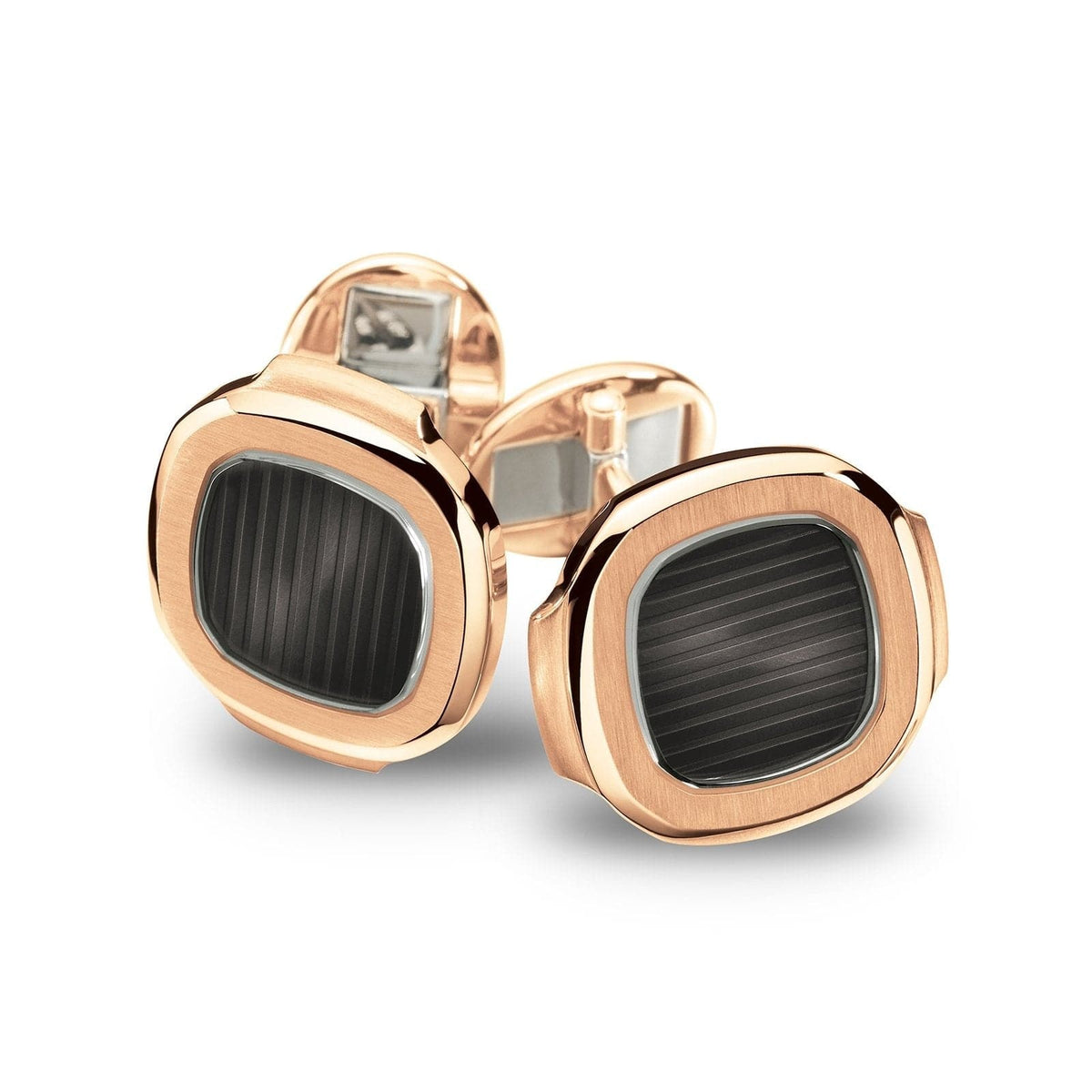 PATEK PHILIPPE Nautilus Black-Brown Cufflinks – Reis-Nichols Jewelers