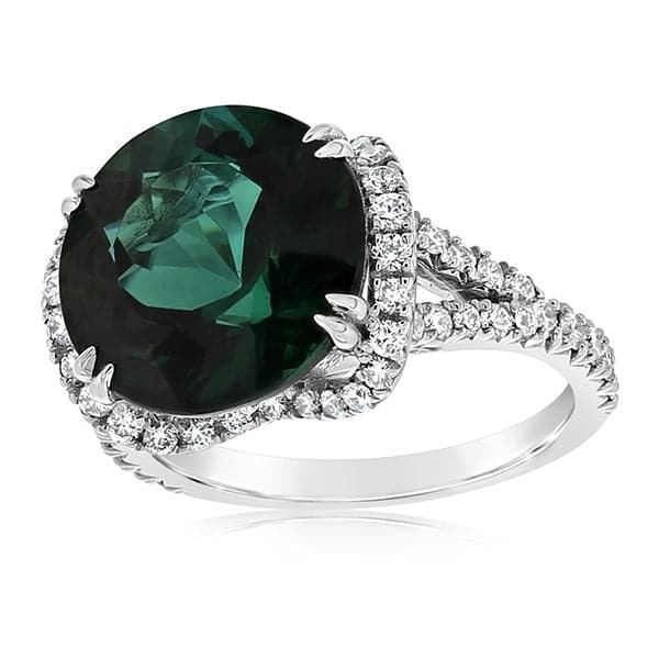 Green Tourmaline Ring - Sholdt Jewelry Design