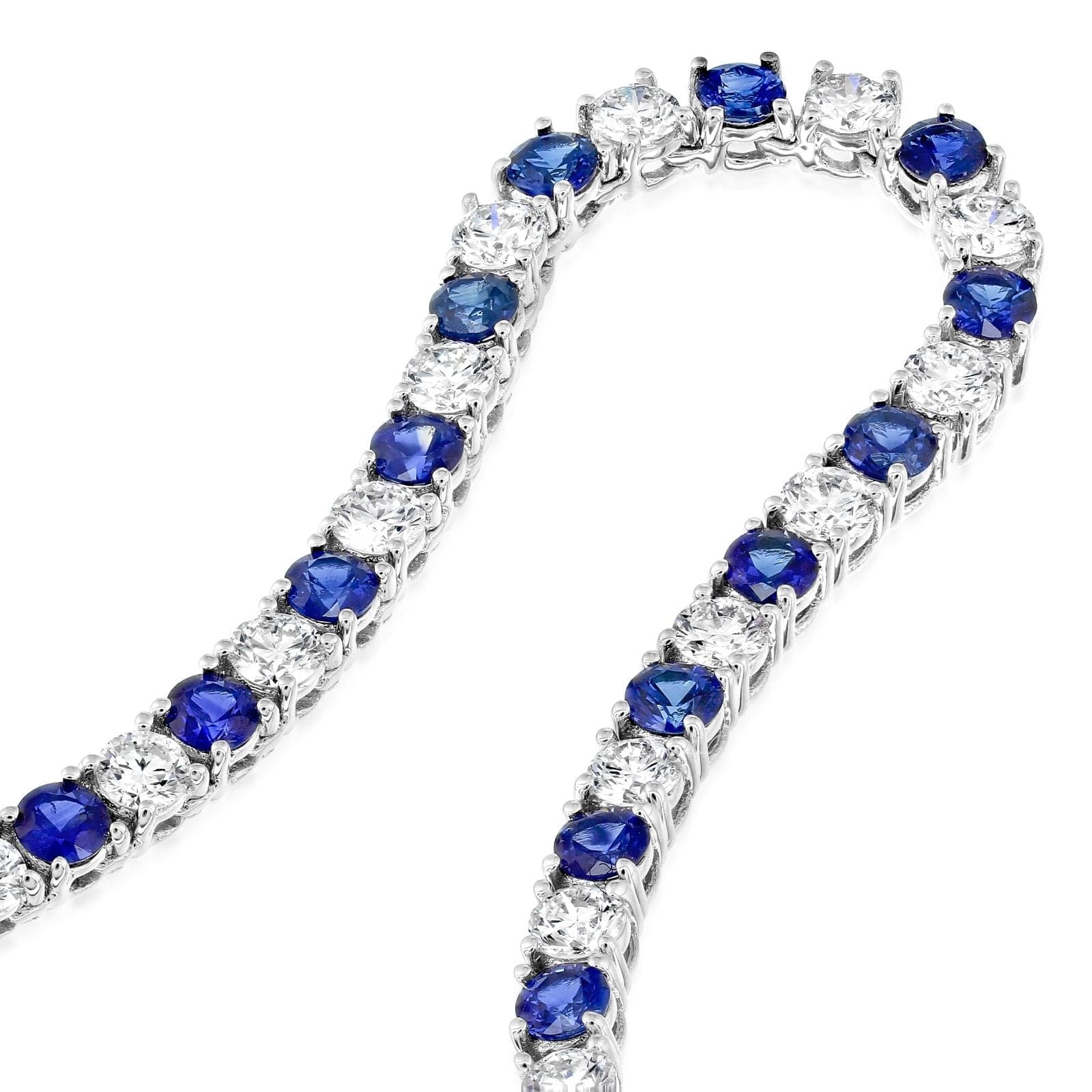 Rose Cut Diamond Tanzanite Strung Choker Necklace - Bloom Jewelry