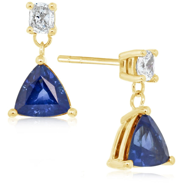 Simply Sapphire Earrings – LaSoula